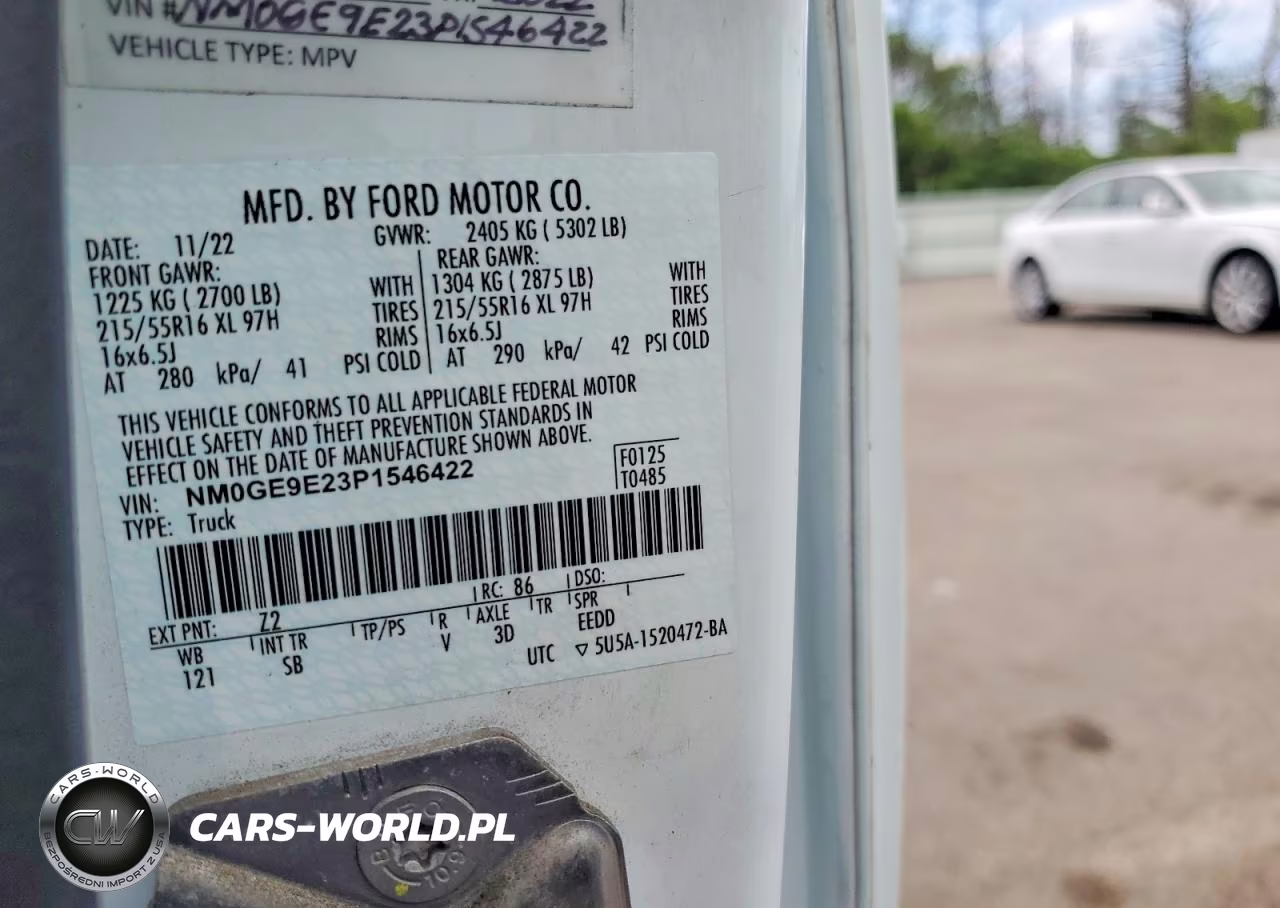 2023 Ford Transit Connect Xl VIN:NM0GE9E23P1546422 - 14