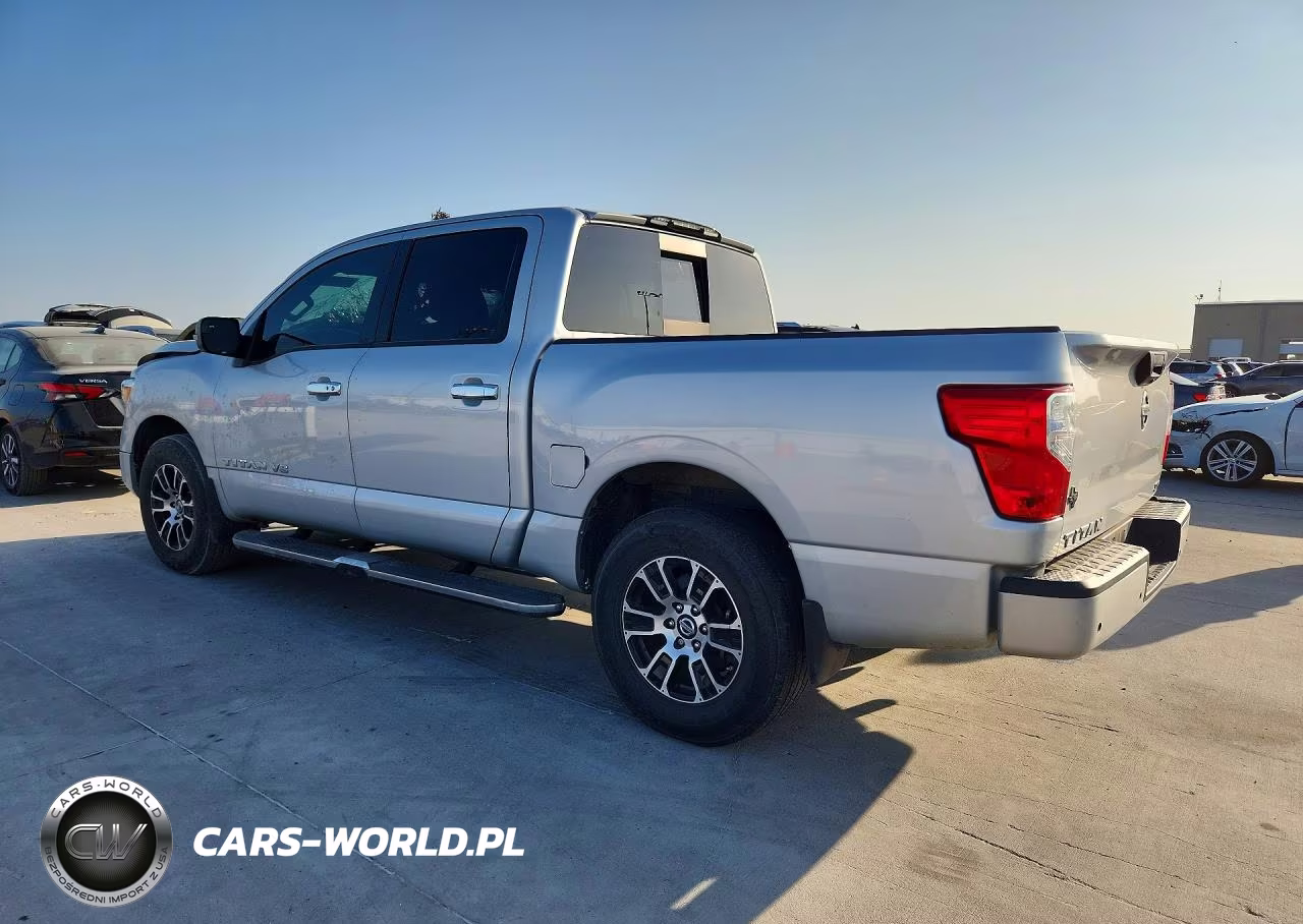 2020 Nissan Titan Sv VIN:1N6AA1EF9LN507732 - 2