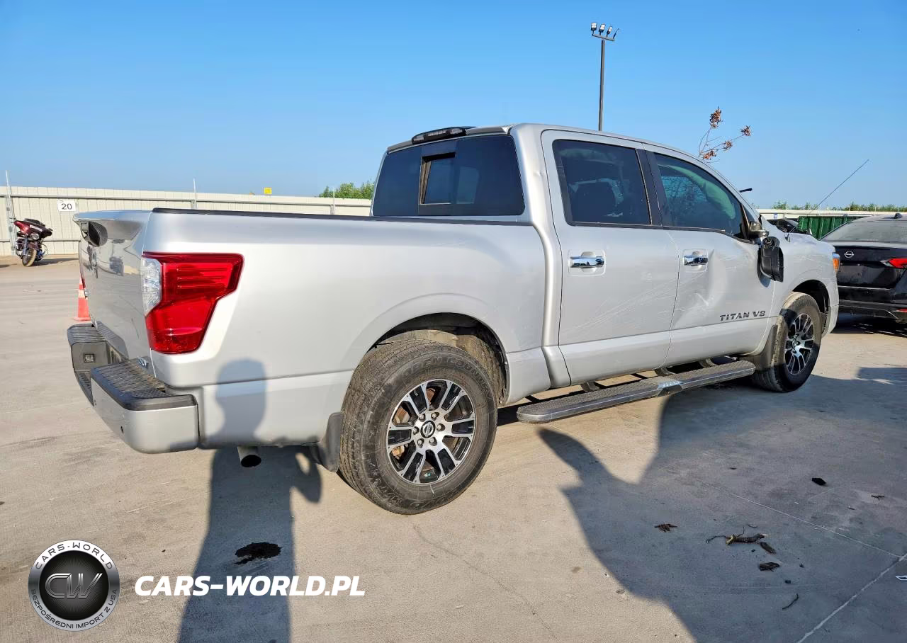 2020 Nissan Titan Sv VIN:1N6AA1EF9LN507732 - 3