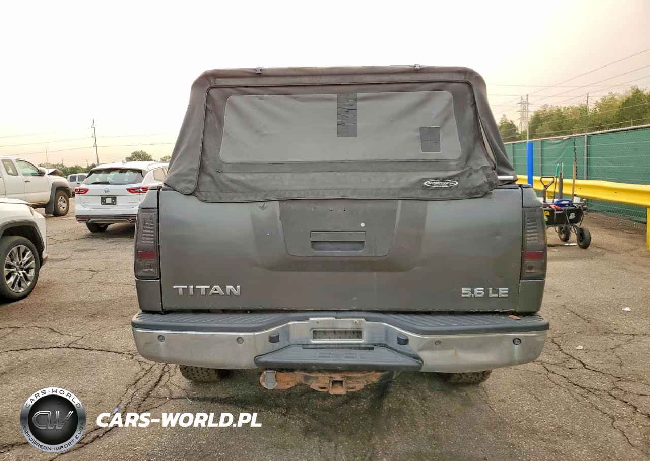 2007 Nissan Titan Xe VIN:1N6AA07B77N229391 - 6