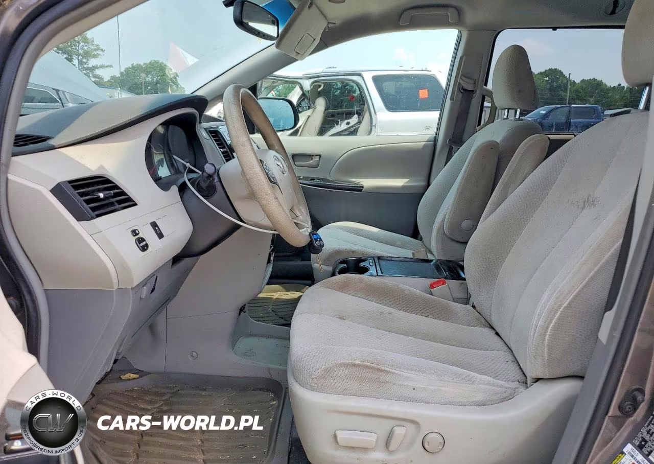 2011 Toyota Sienna Le VIN:5TDKK3DC6BS090375 - 7