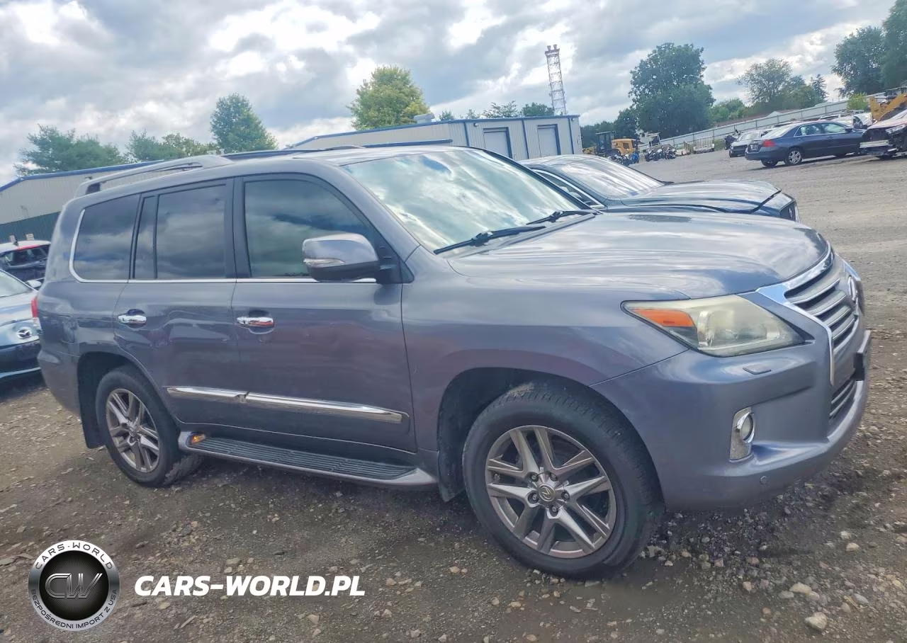 2013 Lexus Lx 570 VIN:JTJHY7AX2D4092675 - 4