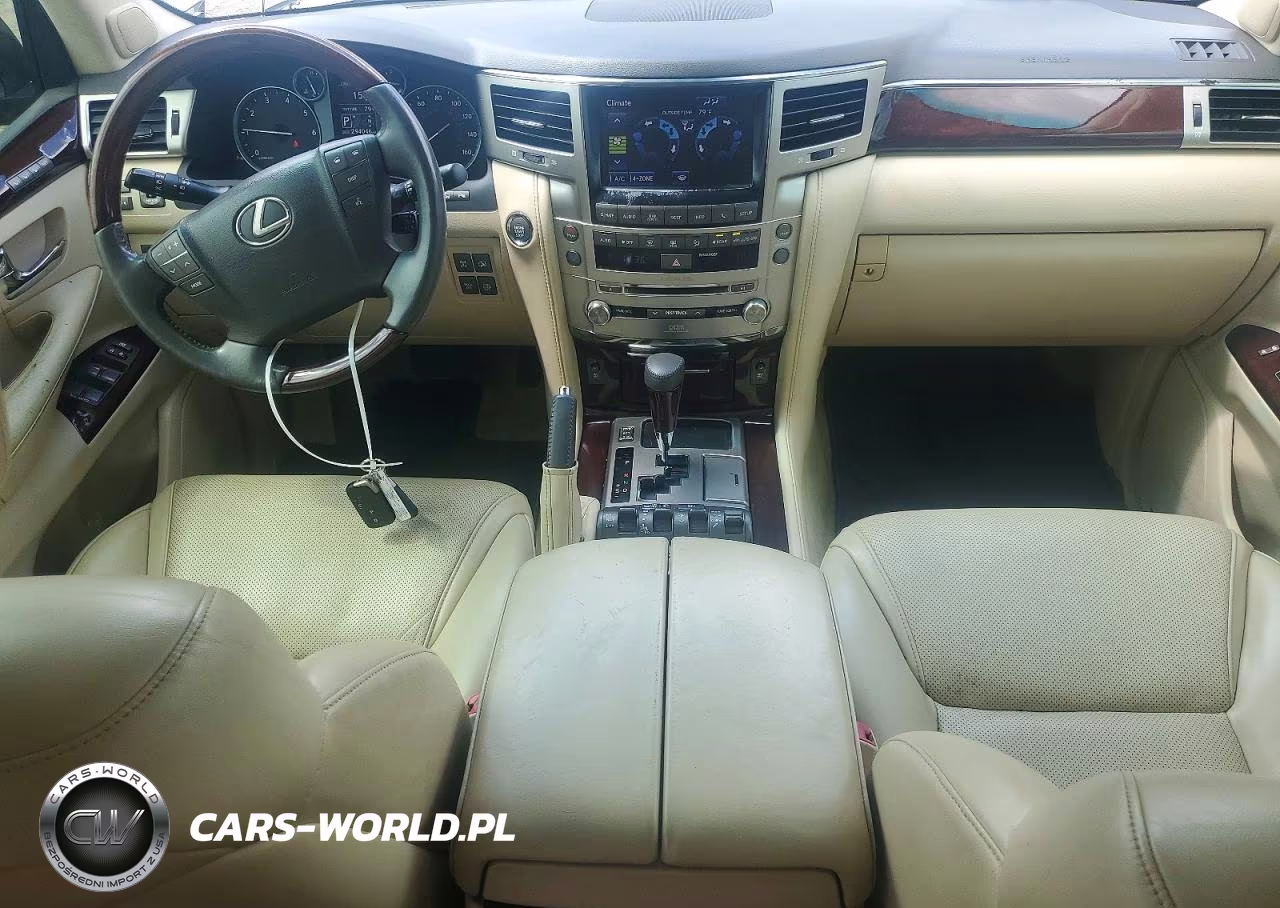 2013 Lexus Lx 570 VIN:JTJHY7AX2D4092675 - 8