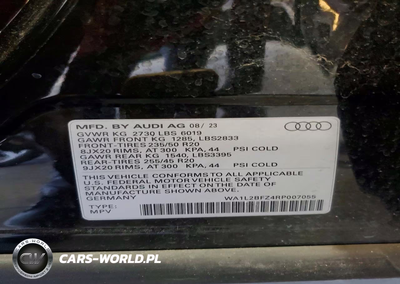 2024 Audi Q4 E-Tron Premium Plus VIN:WA1L2BFZ4RP007055 - 13