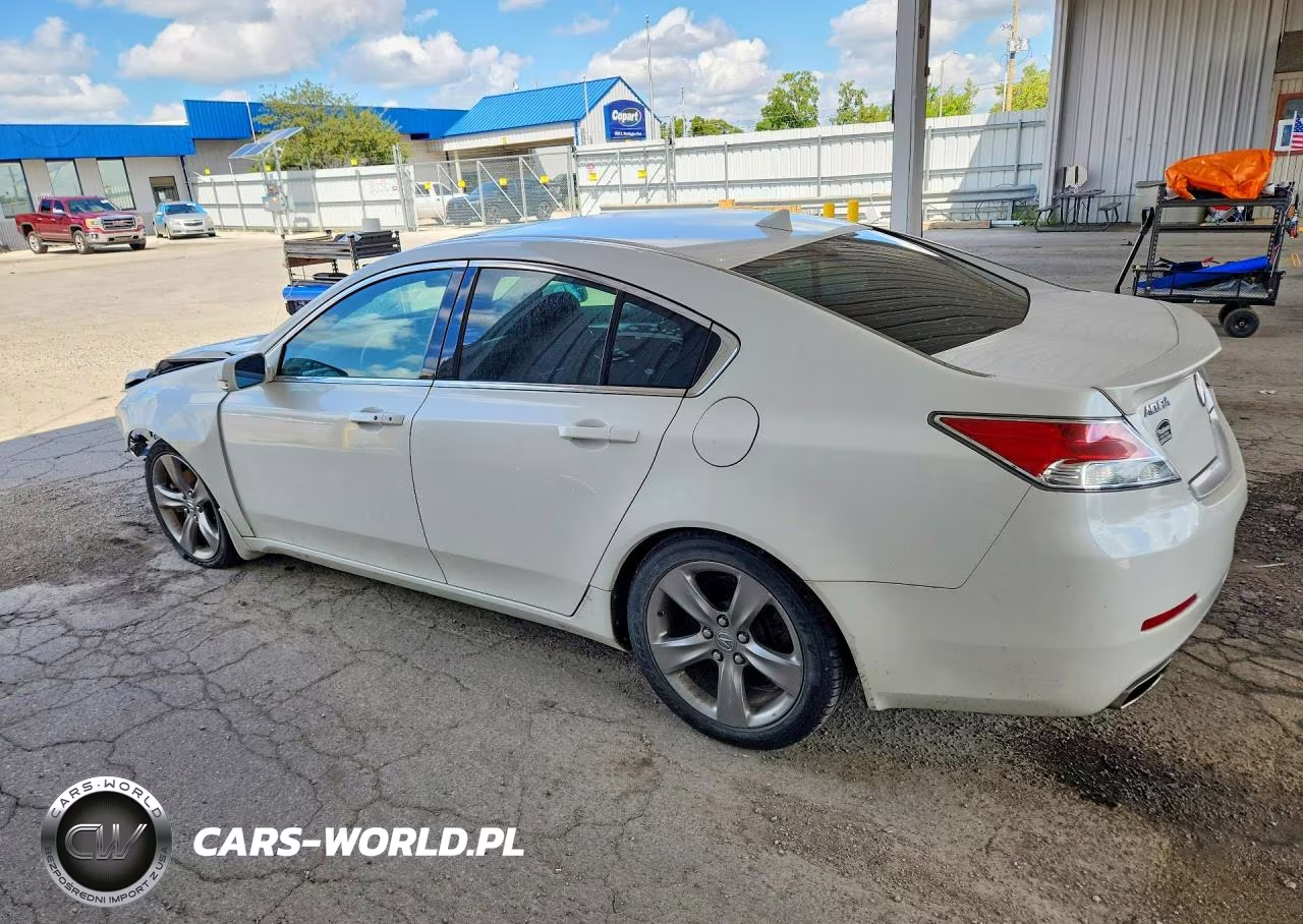 2012 Acura Tl VIN:19UUA9F53CA801592 - 2