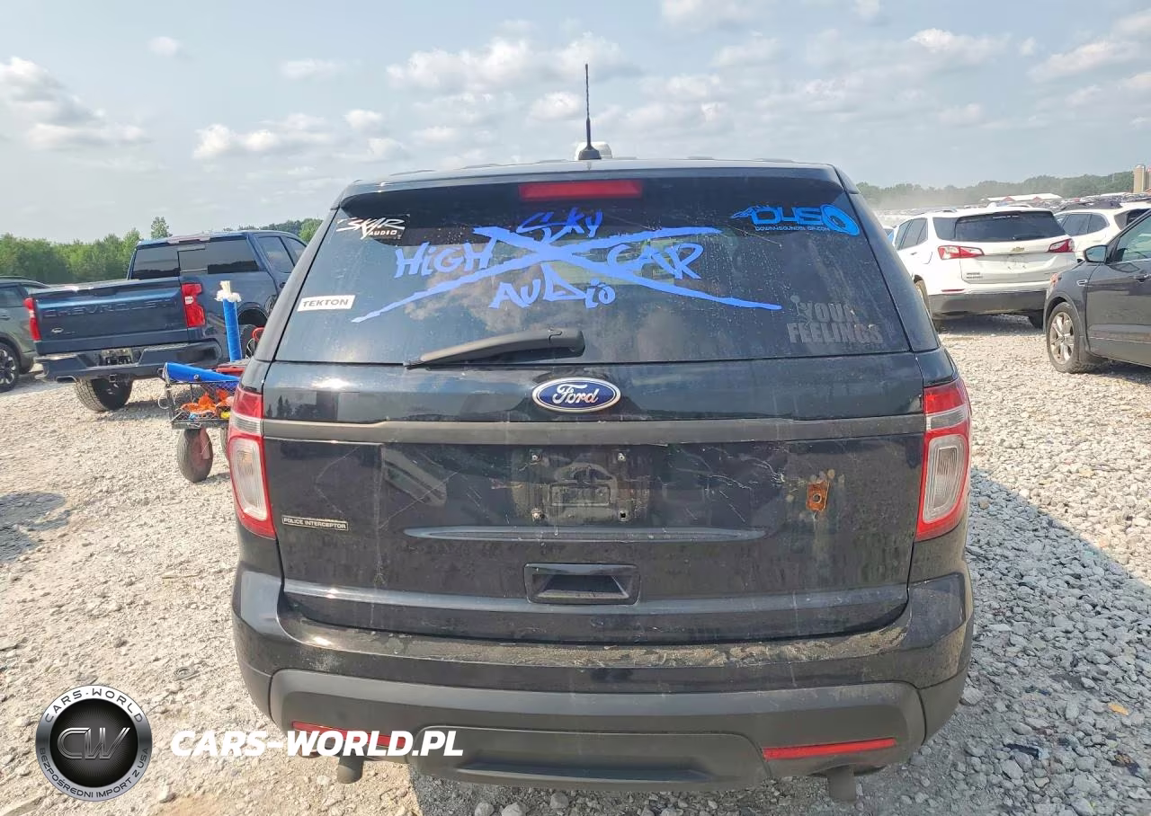 2015 Ford Explorer Police Interceptor VIN:1FM5K8AR2FGA28518 - 6
