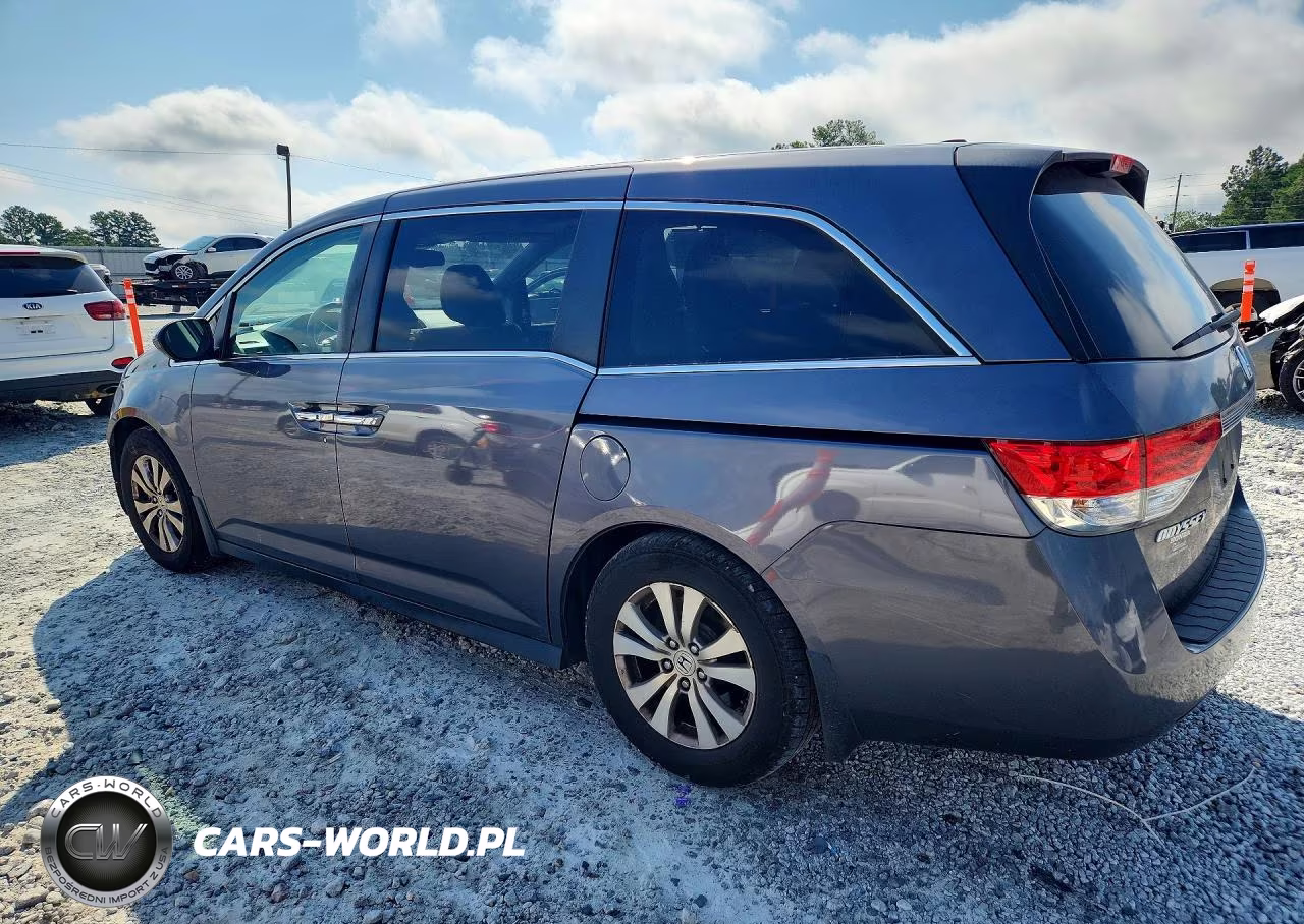 2015 Honda Odyssey Exl VIN:5FNRL5H64FB122424 - 2