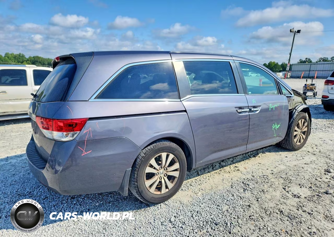 2015 Honda Odyssey Exl VIN:5FNRL5H64FB122424 - 3