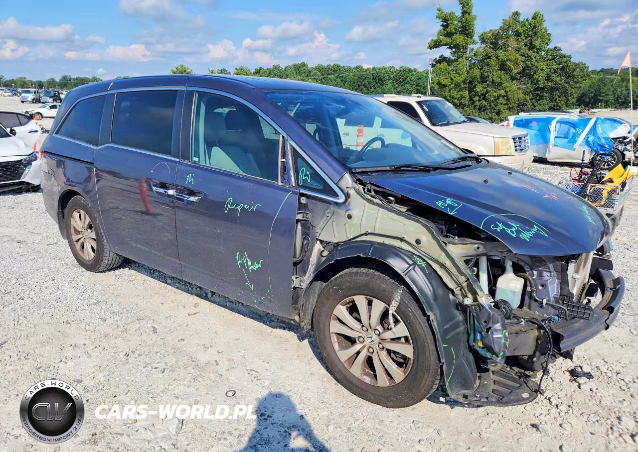 2015 Honda Odyssey Exl VIN:5FNRL5H64FB122424 - 4