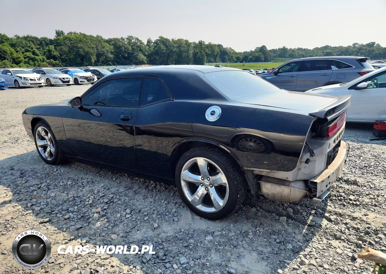 2014 Dodge Challenger Sxt VIN:2C3CDYAG8EH158444 - 2