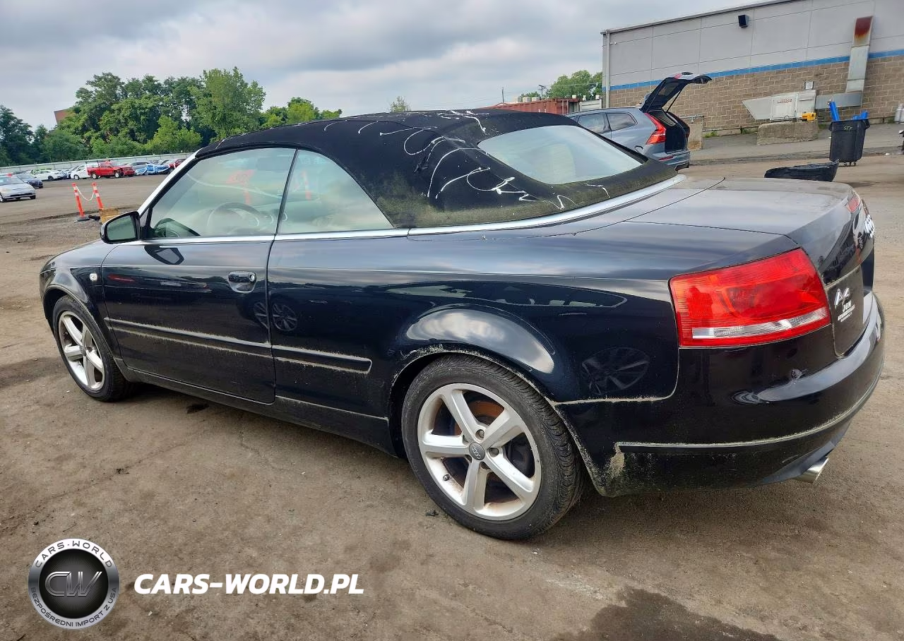 2008 Audi A4 3.2 Cabriolet Quattro VIN:WAUDH48H18K004907 - 2