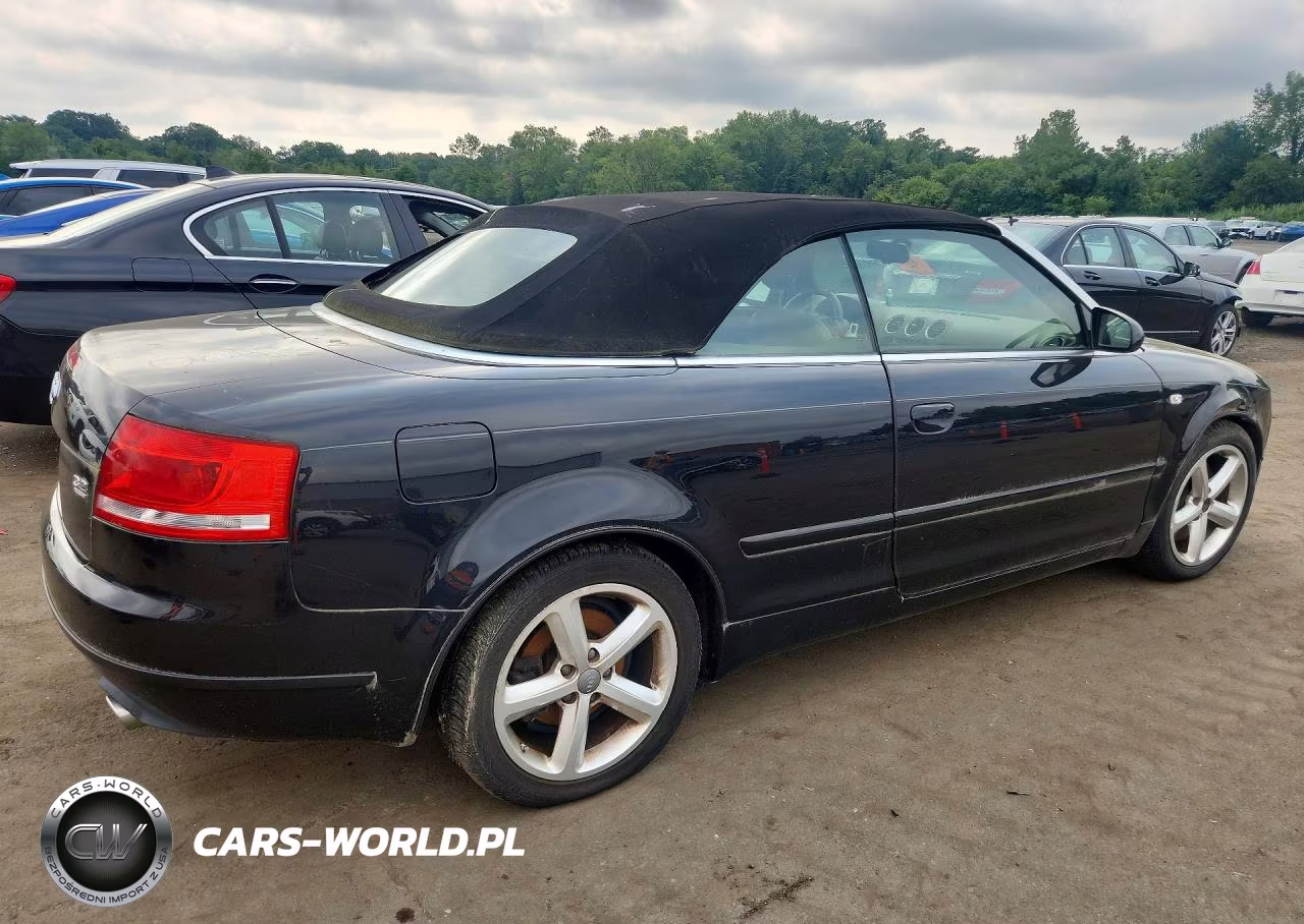 2008 Audi A4 3.2 Cabriolet Quattro VIN:WAUDH48H18K004907 - 3