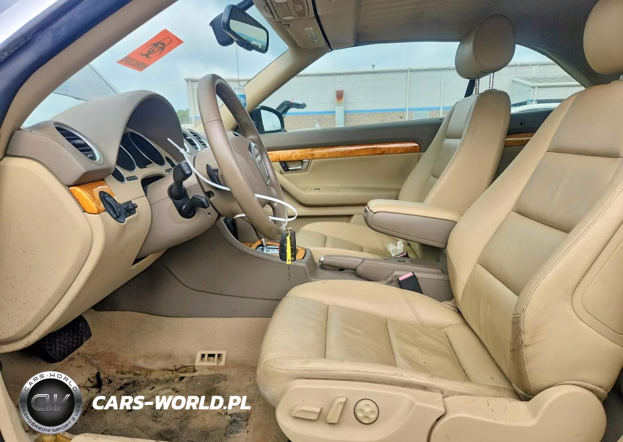 2008 Audi A4 3.2 Cabriolet Quattro VIN:WAUDH48H18K004907 - 7