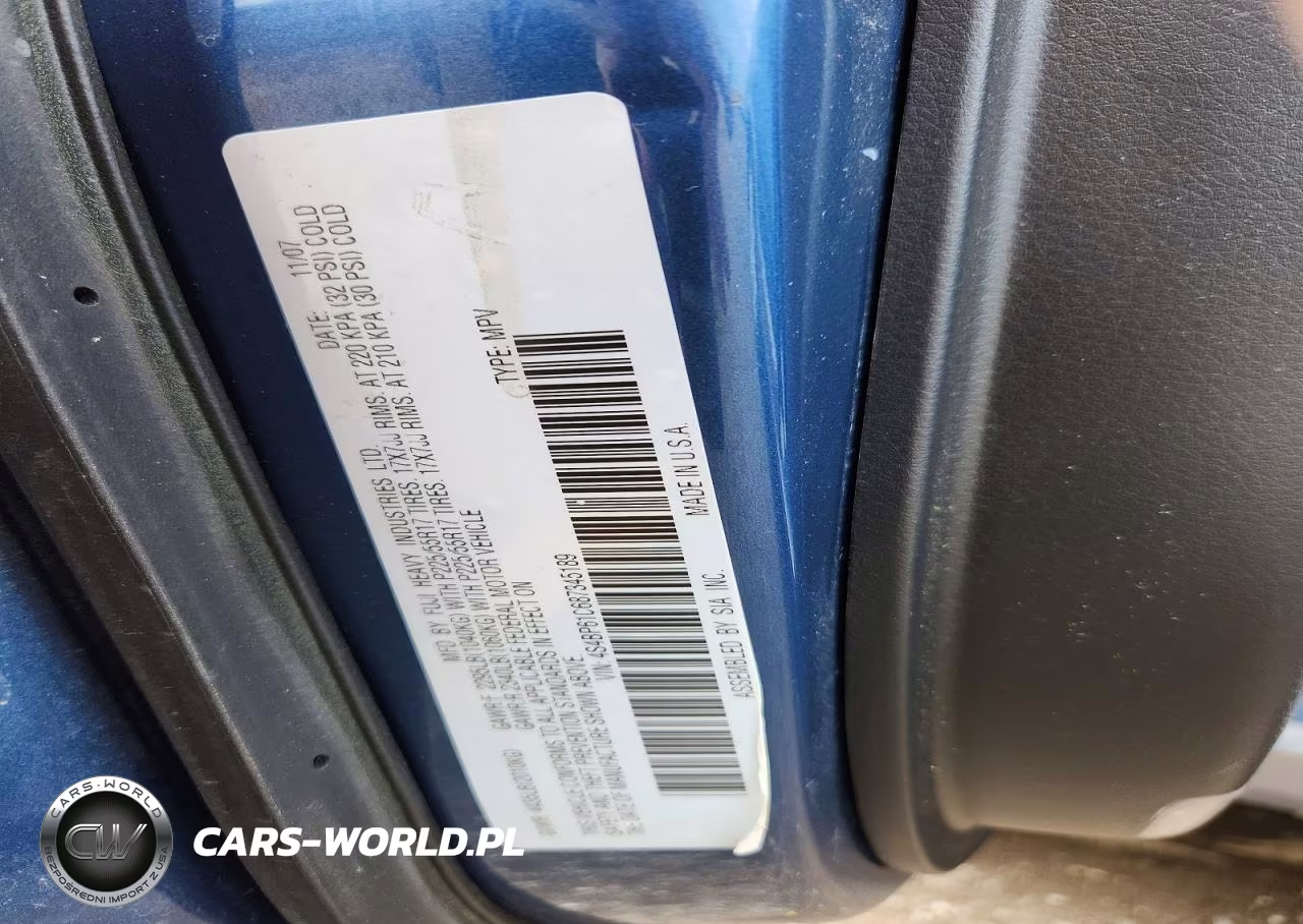 2008 Subaru Outback 2.5I VIN:4S4BP61C687345189 - 13