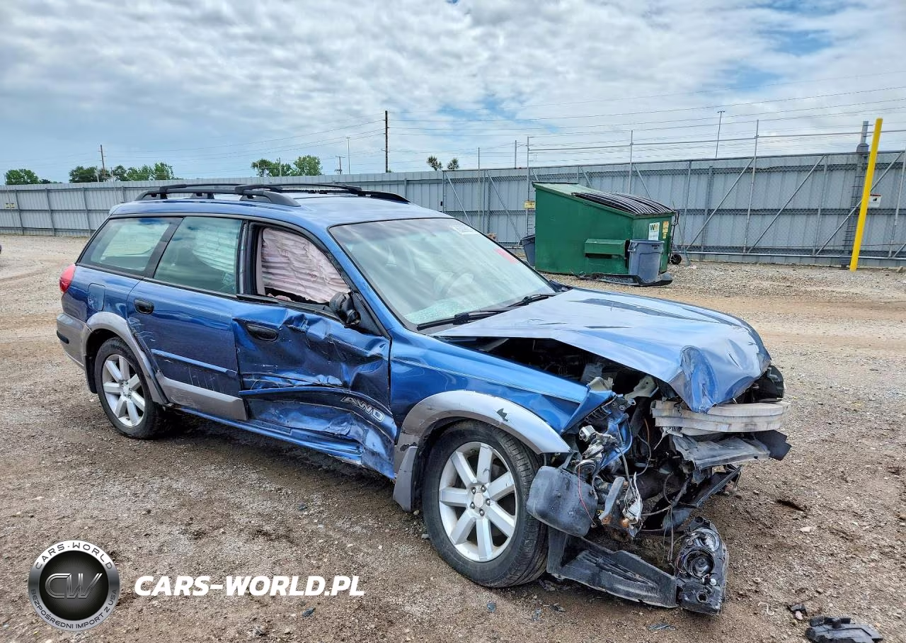 2008 Subaru Outback 2.5I VIN:4S4BP61C687345189 - 4