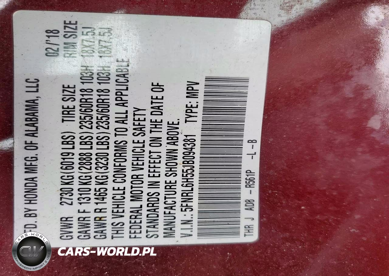 2018 Honda Odyssey Ex VIN:5FNRL6H55JB094381 - 13