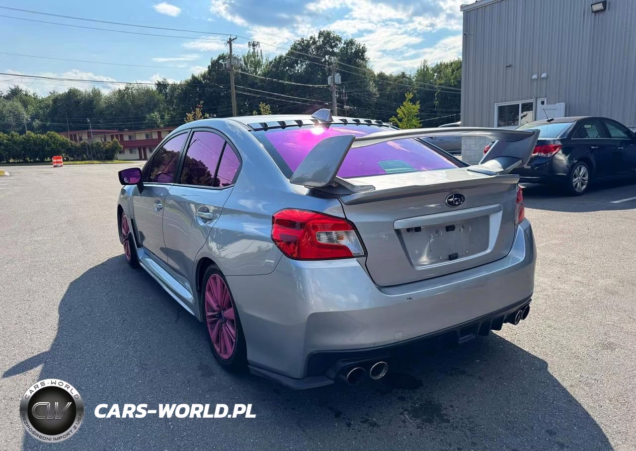 2017 Subaru Wrx VIN:JF1VA1B67H9818865 - 2