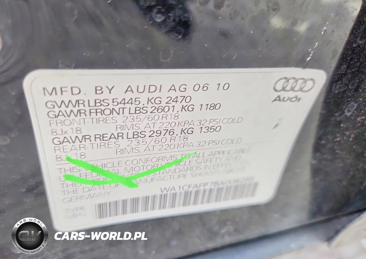 2011 Audi Q5 Premium VIN:WA1CFAFP7BA008268 - 12