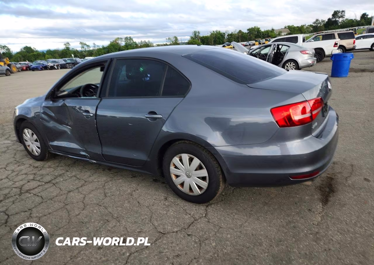 2015 Volkswagen Jetta Base VIN:3VW2K7AJ3FM334318 - 2