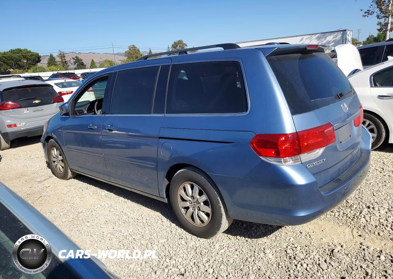 2009 Honda Odyssey Exl VIN:5FNRL38749B023474 - 2