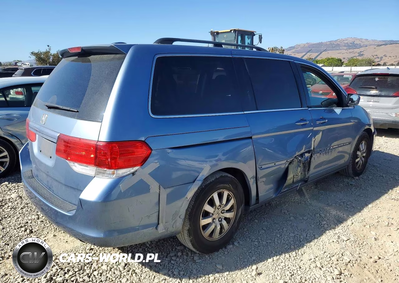 2009 Honda Odyssey Exl VIN:5FNRL38749B023474 - 3