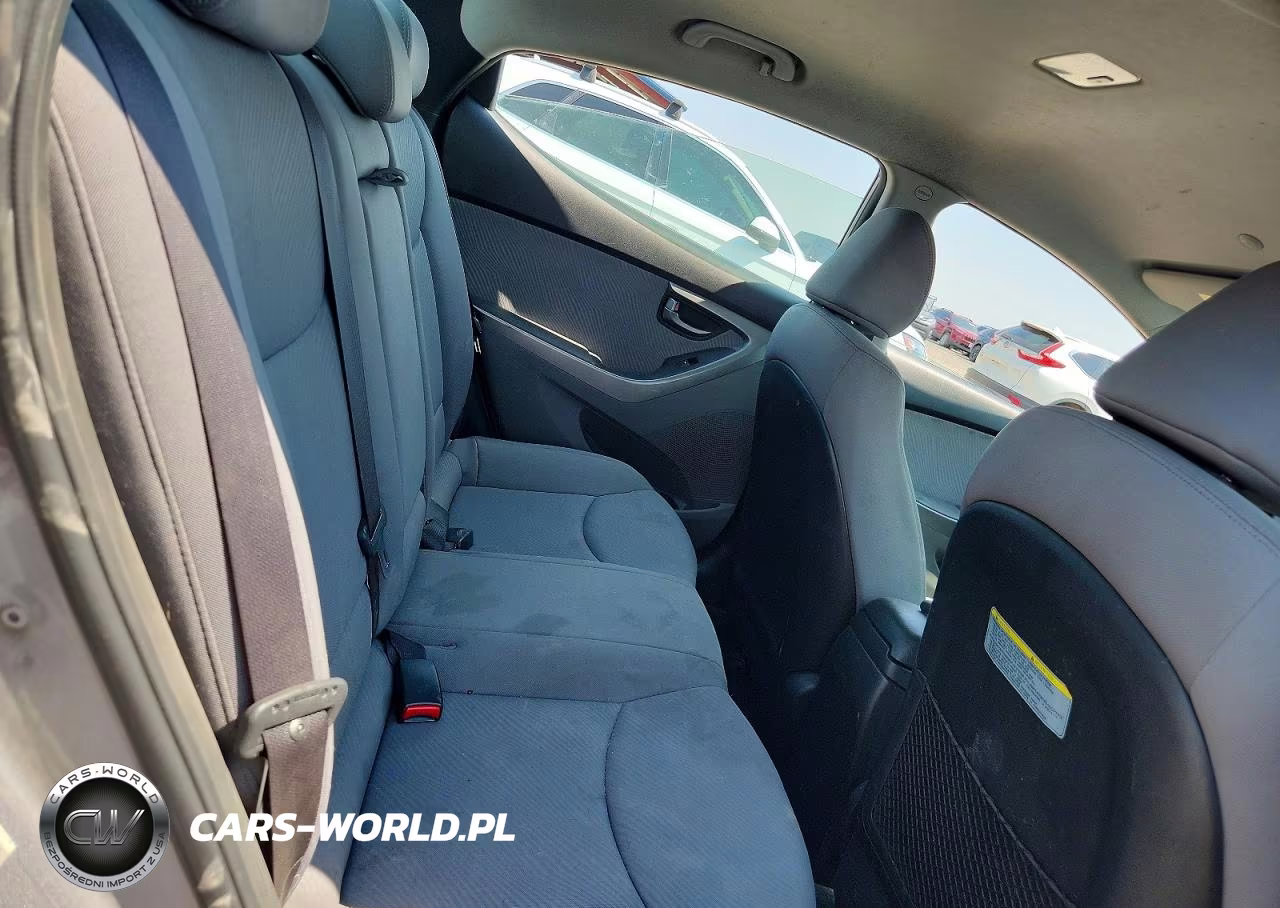2013 Hyundai Elantra Gls VIN:KMHDH4AE2DU707543 - 10
