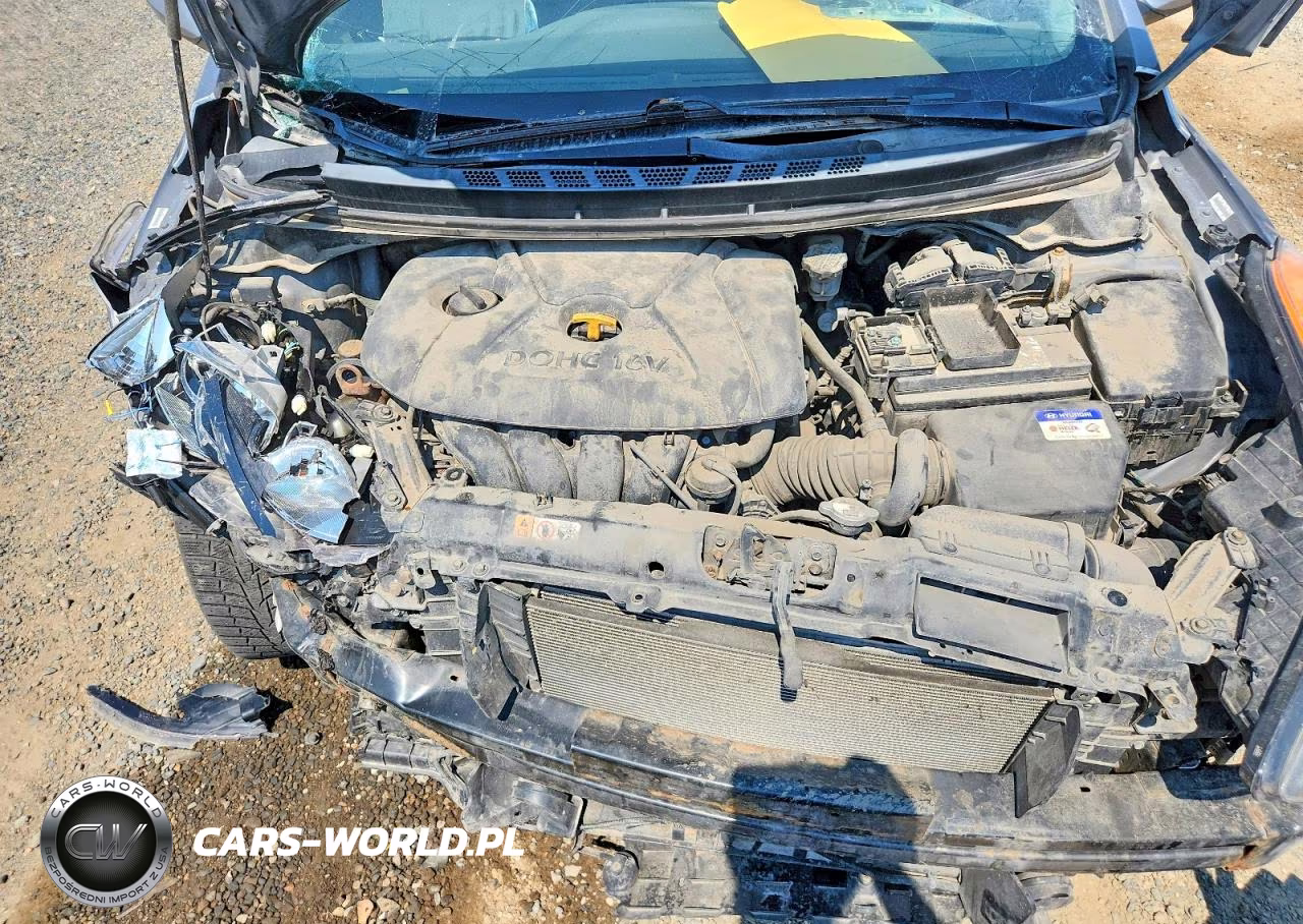 2013 Hyundai Elantra Gls VIN:KMHDH4AE2DU707543 - 11