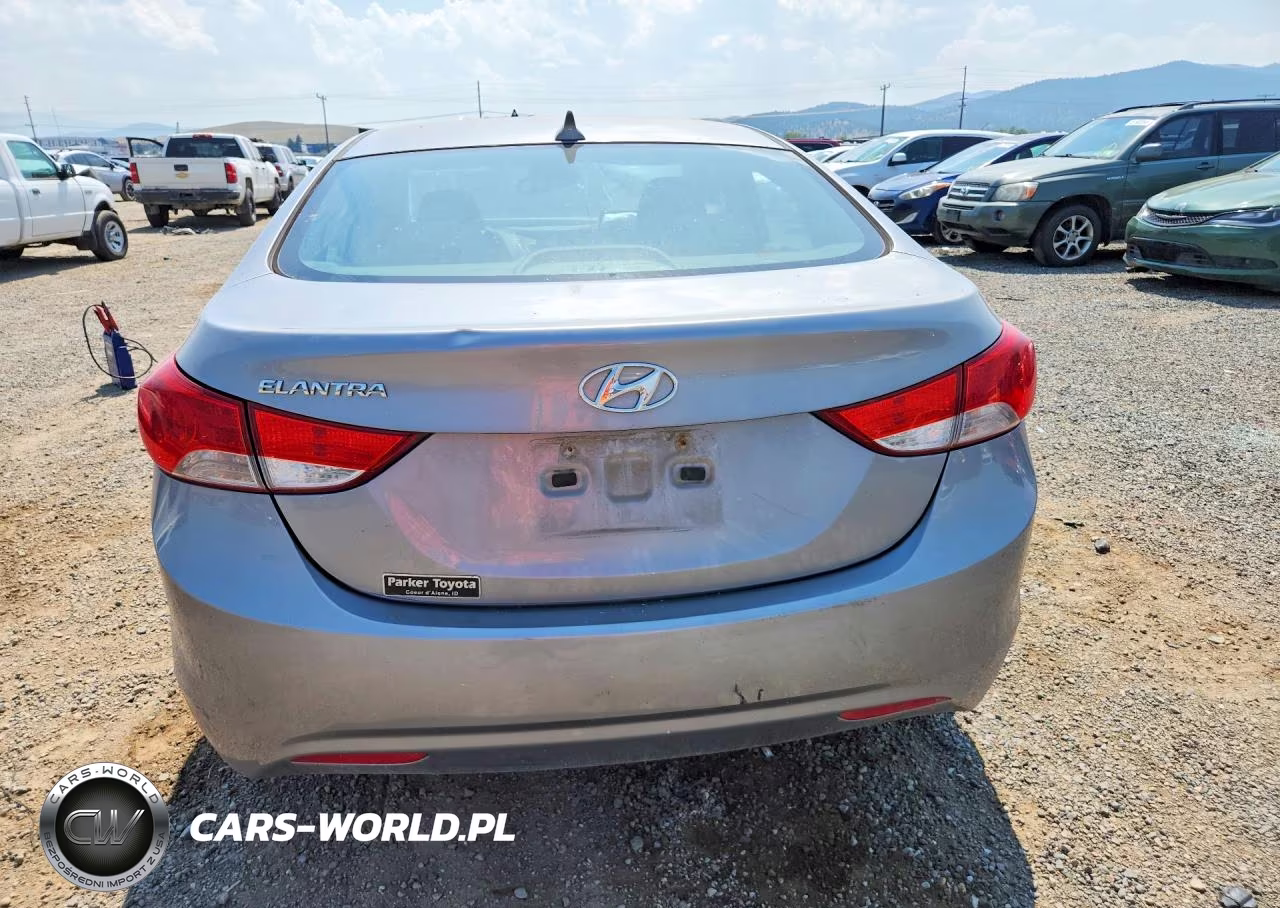 2013 Hyundai Elantra Gls VIN:KMHDH4AE2DU707543 - 6