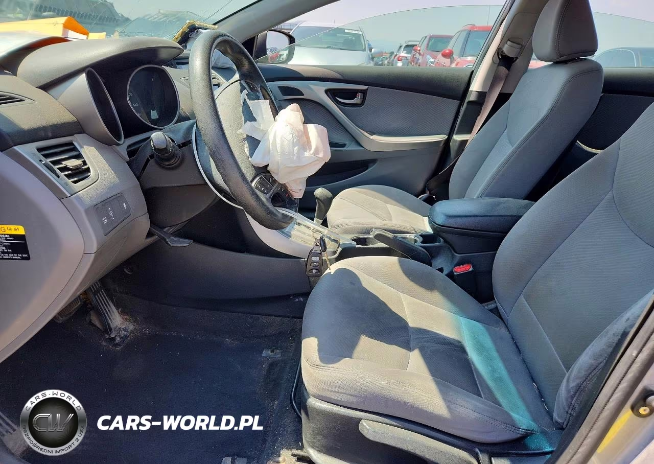 2013 Hyundai Elantra Gls VIN:KMHDH4AE2DU707543 - 7