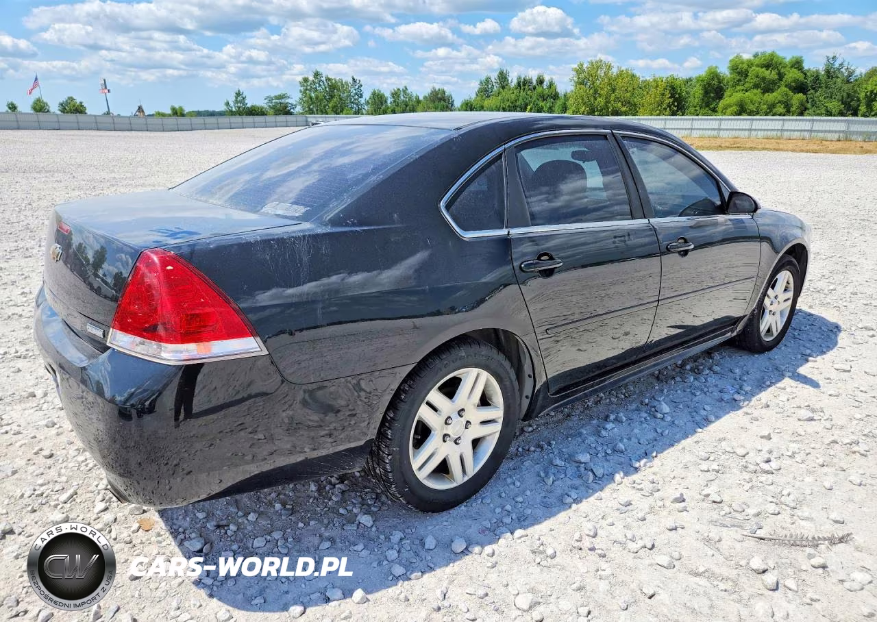 2012 Chevrolet Impala Lt VIN:2G1WG5E36C1309740 - 3