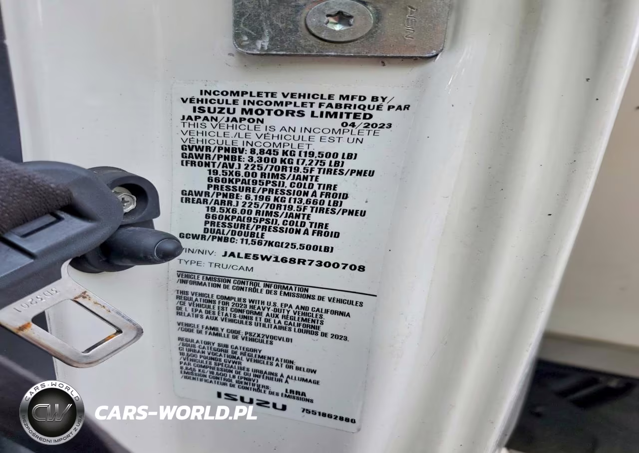 2024 Isuzu Nrr Refrigerated Box Truck VIN:JALE5W168R7300708 - 13