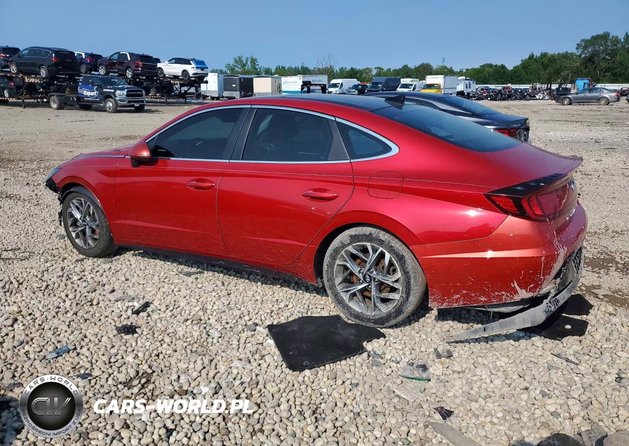 2020 Hyundai Sonata Sel VIN:5NPEF4JA9LH019849 - 2