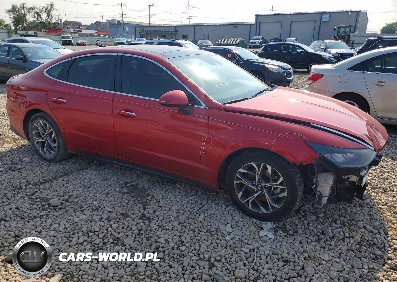 2020 Hyundai Sonata Sel VIN:5NPEF4JA9LH019849 - 4