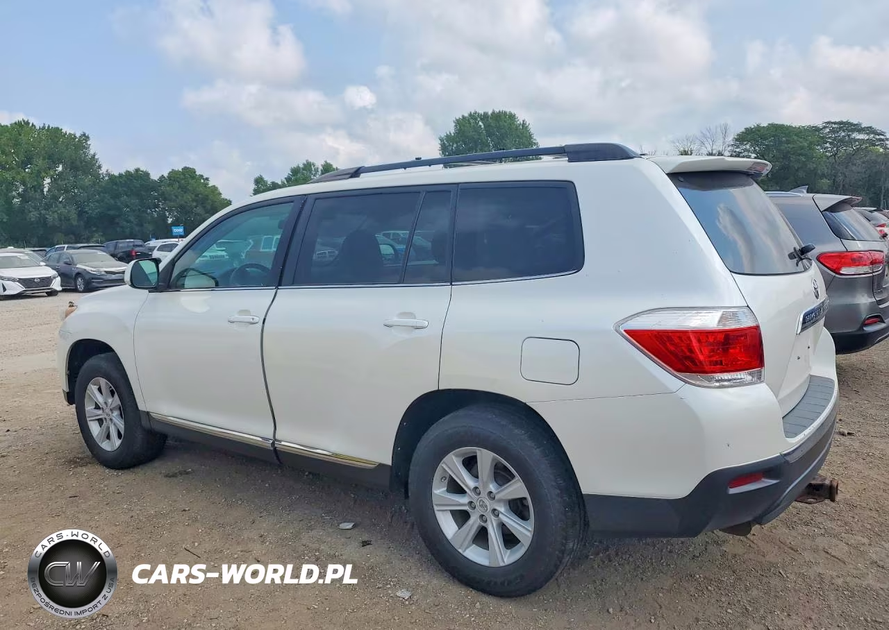 2012 Toyota Highlander Base VIN:5TDBK3EH7CS126098 - 2