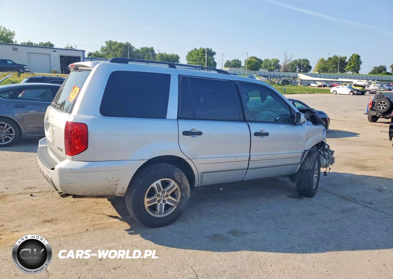 2004 Honda Pilot Ex VIN:2HKYF18494H555178 - 3