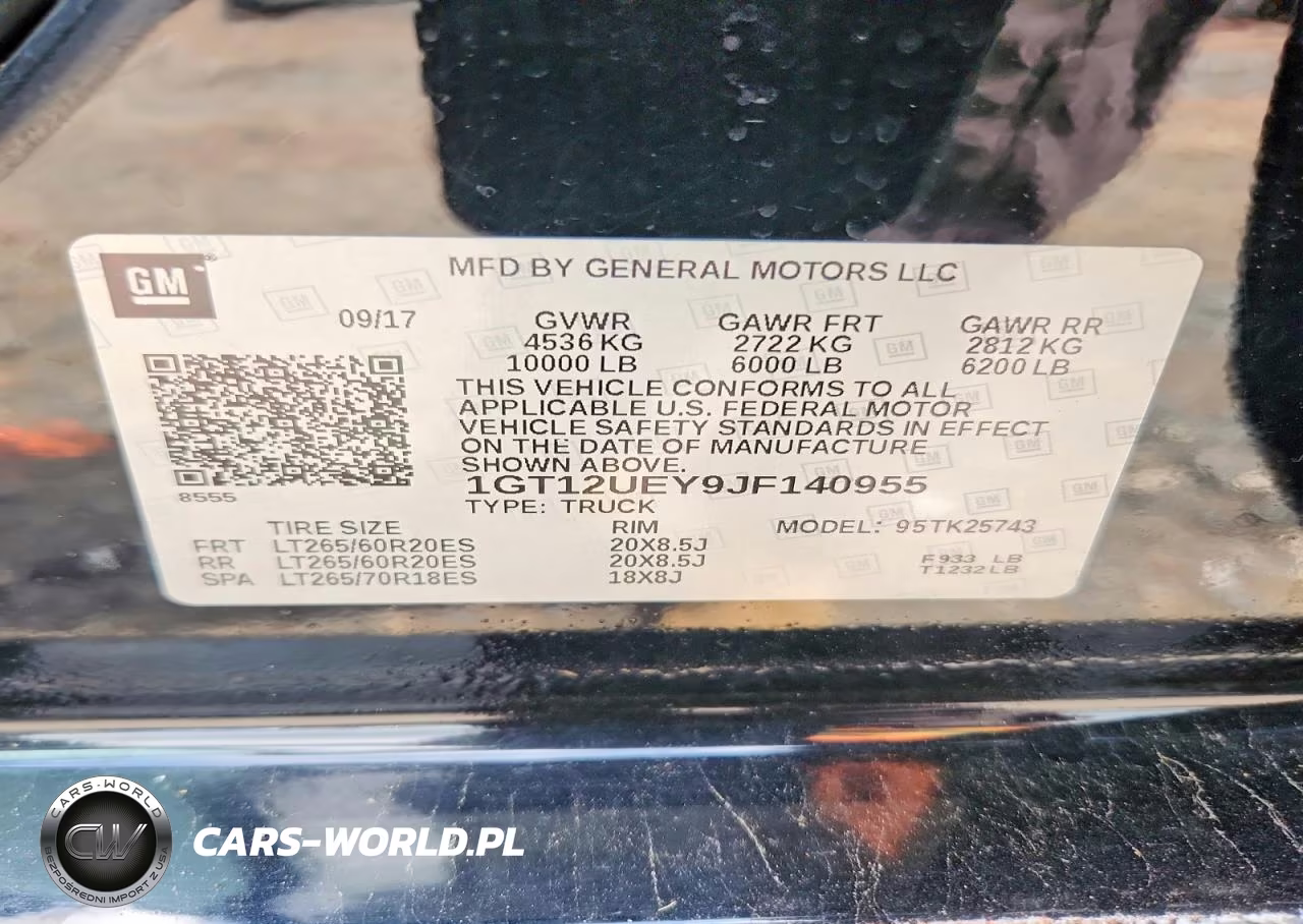 2018 GMC Sierra K2500 Denali VIN:1GT12UEY9JF140955 - 12