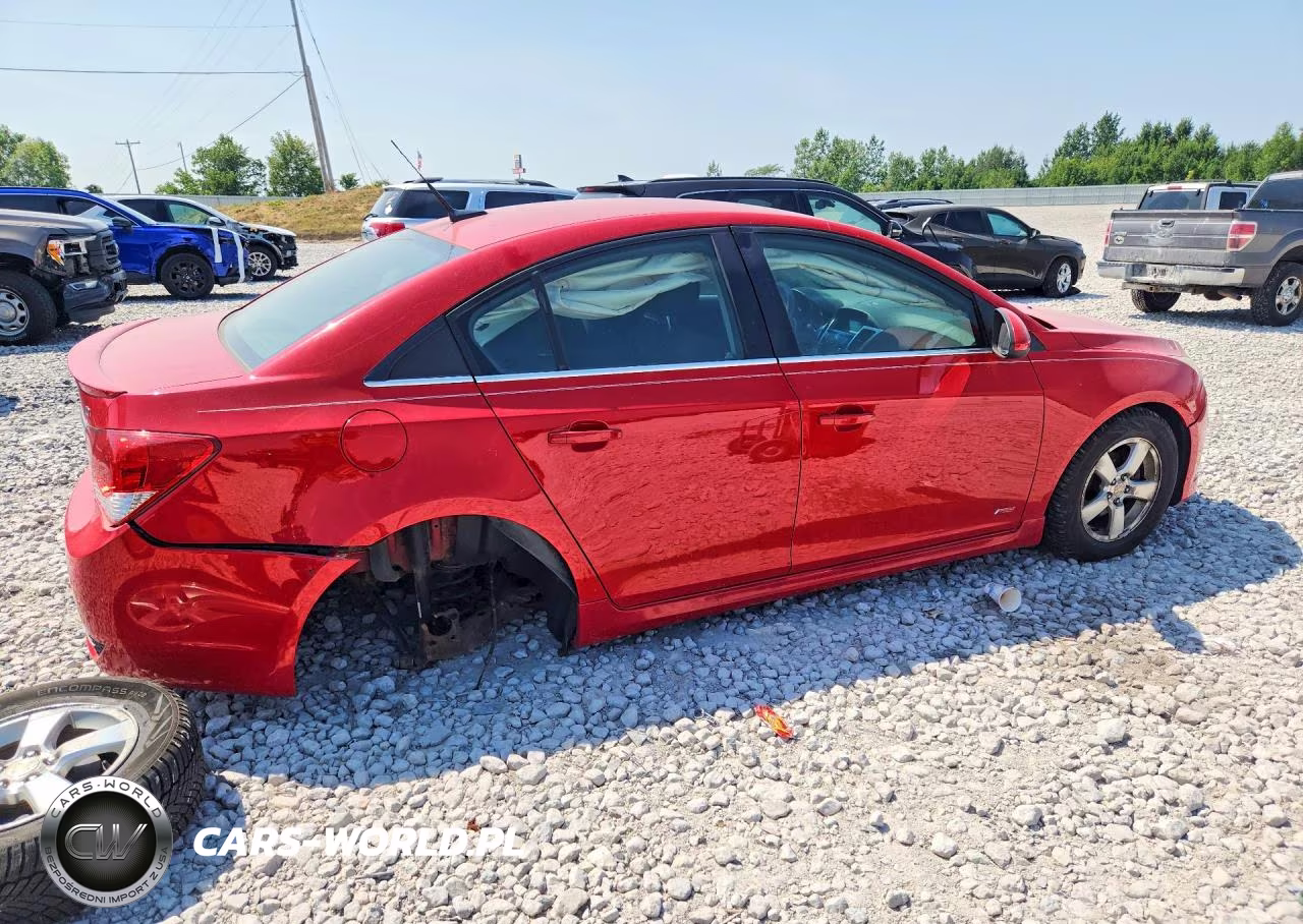 2012 Chevrolet Cruze Lt VIN:1G1PF5SC2C7126012 - 3