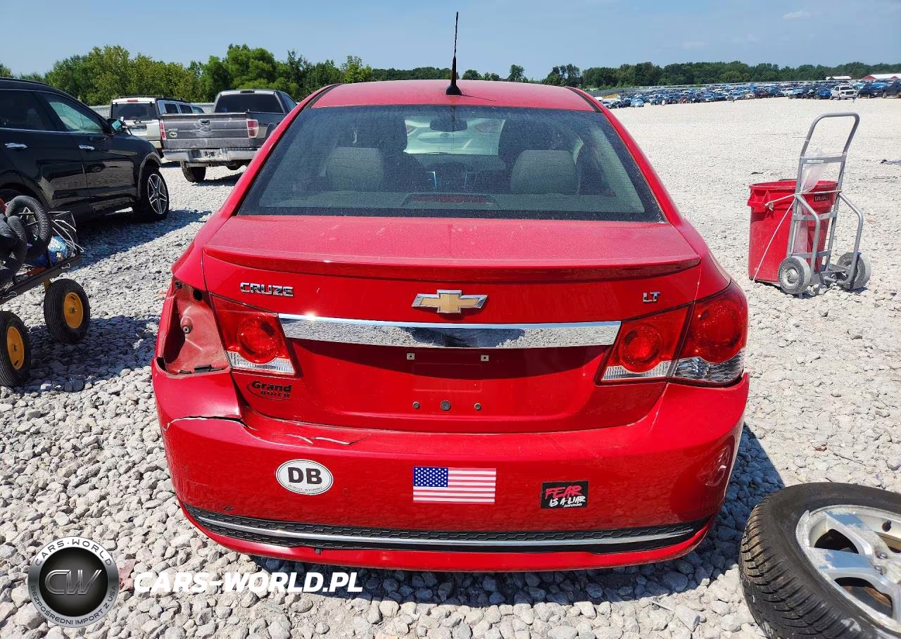 2012 Chevrolet Cruze Lt VIN:1G1PF5SC2C7126012 - 6