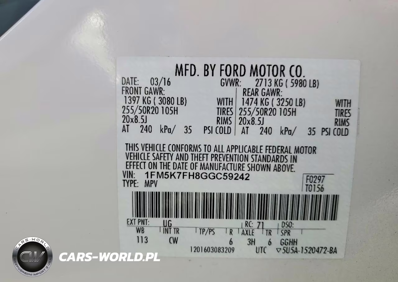 2016 Ford Explorer Limited VIN:1FM5K7FH8GGC59242 - 13