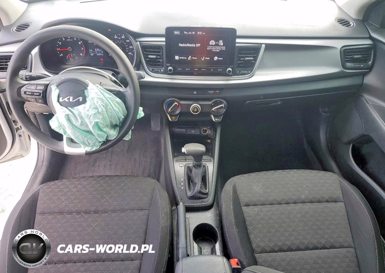 2023 Kia Rio S VIN:3KPA24AD0PE621800 - 8
