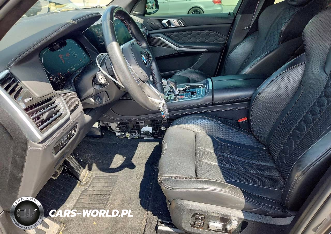2021 BMW X5 M VIN:5YMJU0C02M9D94553 - 7