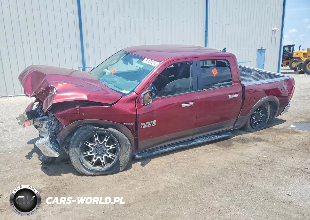2018 Ram 1500 Laramie VIN:1C6RR7NT1JS152259 - 1