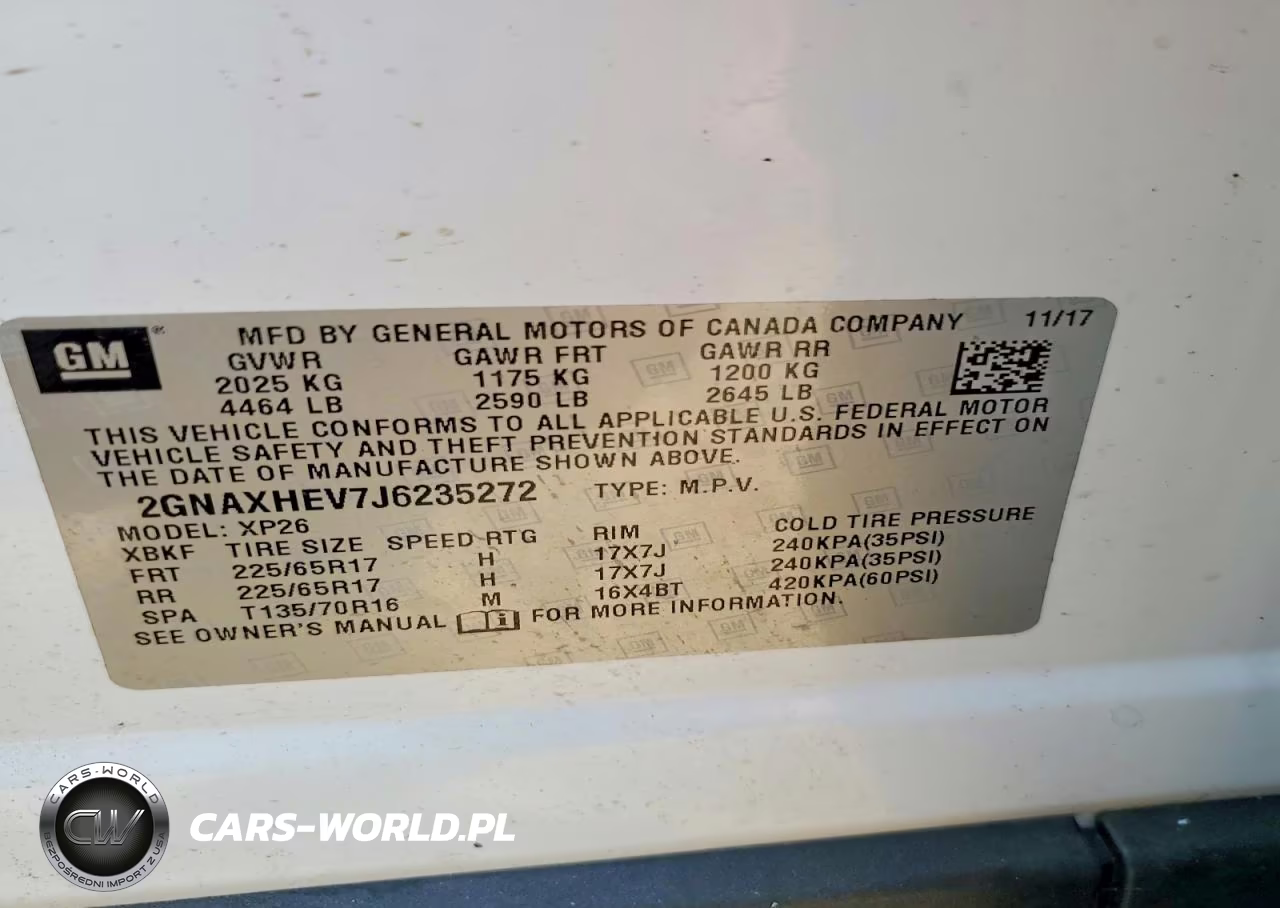 2018 Chevrolet Equinox Ls VIN:2GNAXHEV7J6235272 - 13