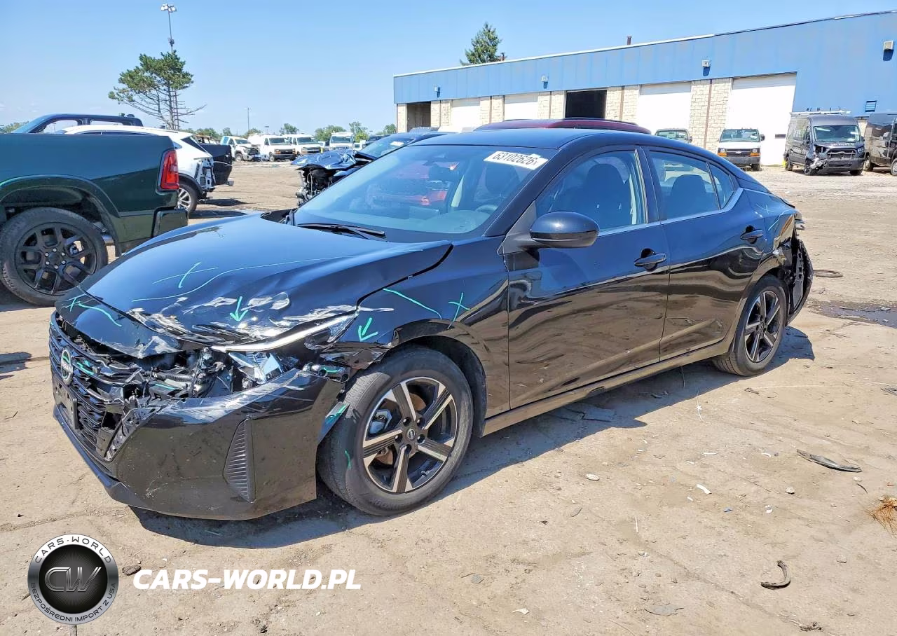 2025 Nissan Sentra Sv VIN:3N1AB8CV0SY314330 - 1