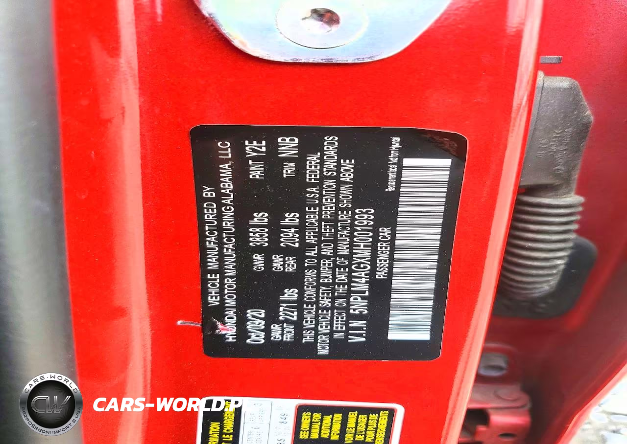 2021 Hyundai Elantra Sel VIN:5NPLM4AGXMH001993 - 13