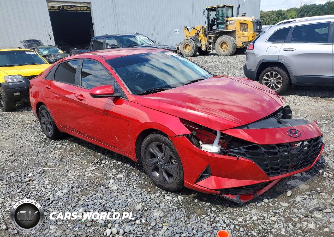 2021 Hyundai Elantra Sel VIN:5NPLM4AGXMH001993 - 4