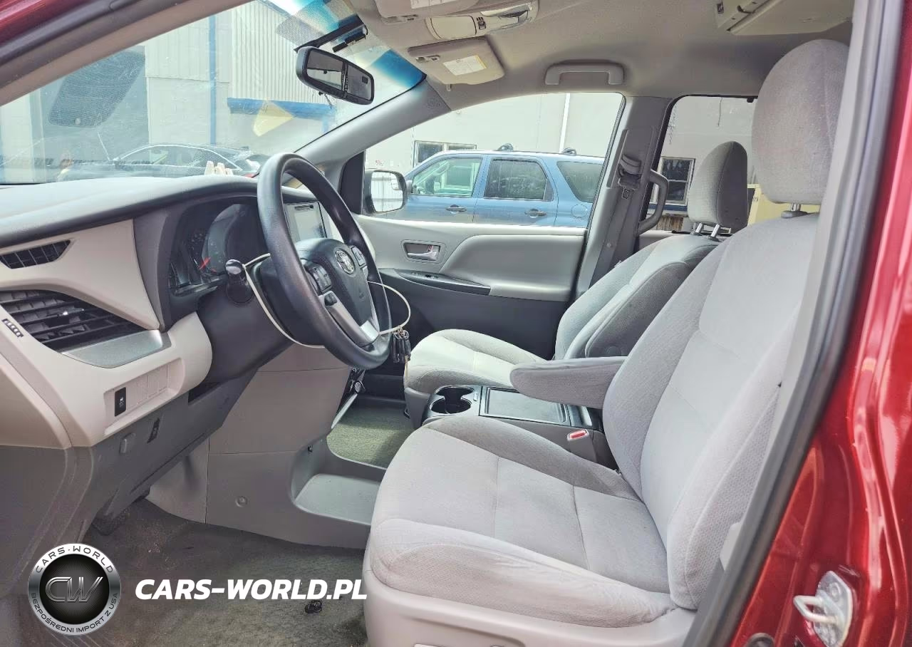 2015 Toyota Sienna Le VIN:5TDKK3DC1FS619821 - 7