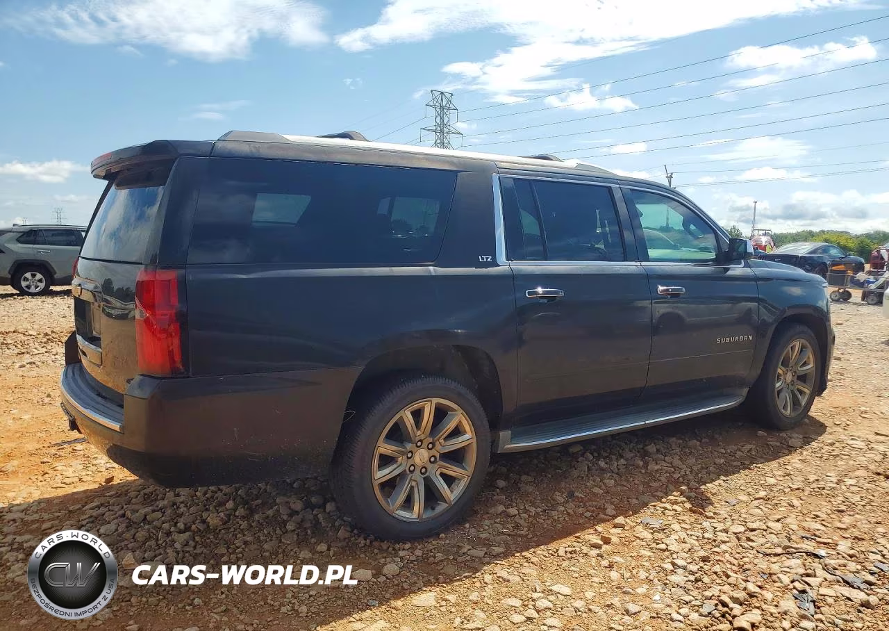 2015 Chevrolet Suburban K1500 Ltz VIN:1GNSKKKCXFR641948 - 3