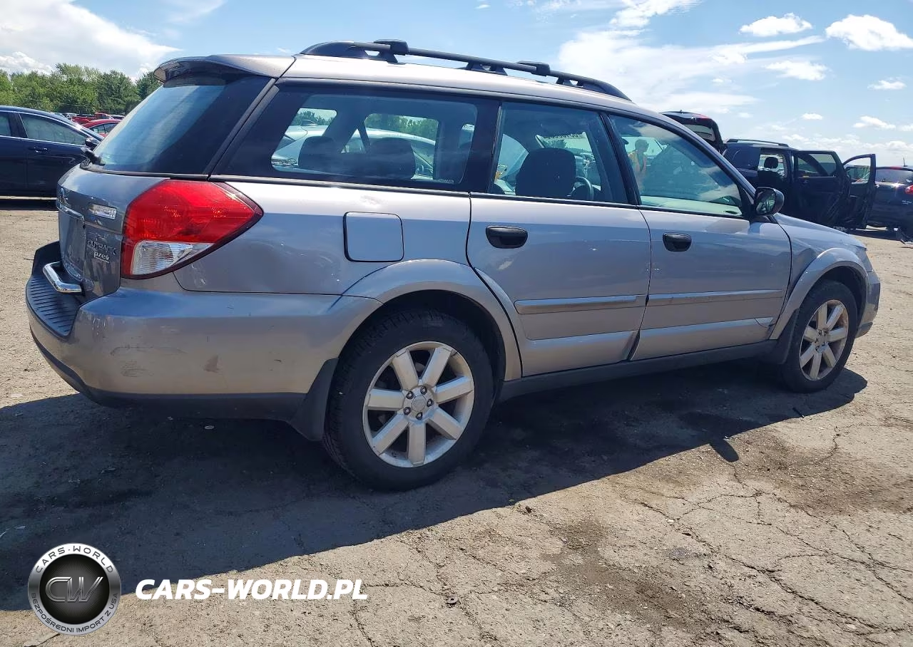 2008 Subaru Outback 2.5I VIN:4S4BP61C787363250 - 3