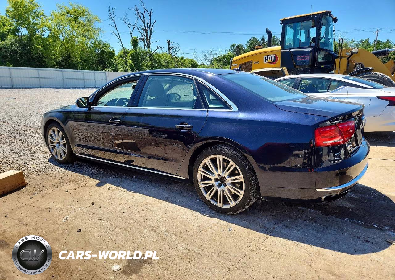 2013 Audi A8 L Quattro VIN:WAUR2AFD2DN012917 - 2